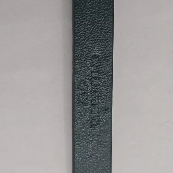 Valentino V Logo Signature Leather Bracelet in Black or Green - Picture 16 of 16